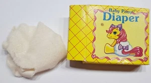 3 G1 My Little Pony Baby Diaper box VTG Replacement Twins nappy Pony playset - Picture 1 of 3