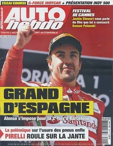 AUTO HEBDO n°1909 15/05/ 2013 GP ESPAGNE ESSAI COURSE G-FORCE INDYCAR - Foto 1 di 1