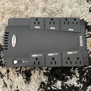 CyberPower Back UPS Standby Surge Protector 550VA/330W Battery not Included - Picture 1 of 7