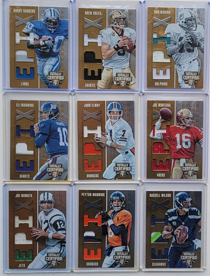 2014 Panini Totally Certified Epix Season Gold Memorabilia /25 - singles - Image 1 of 1