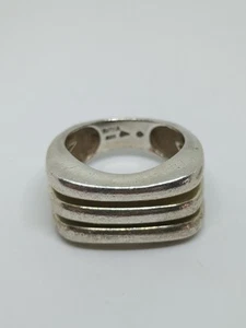 Silpada Sterling Silver 925 India Modernist Style Ring Size 9 - Picture 1 of 9