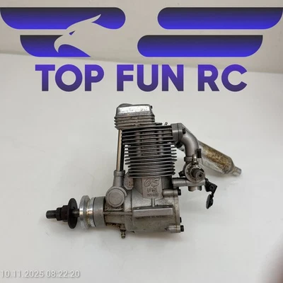 OS FS SERIES 91 4-STROKE SURPASS RC AIRPLANE ENGINE W/ MUFFLER - Image 1 of 4