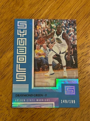 2017-18 Panini Status - Symbols Draymond Green Blue #4  /199 @QZ04 - Image 1 of 2