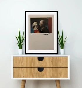Rene Magritte, Original Hand-signed Lithograph with COA & Appraisal of $3,500 - Picture 1 of 12