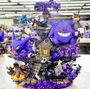 Figura de anime 31CM Ghost-Type Haunted Mansion - Gengar Evolution Family & Friends - Imagen 1 de 18