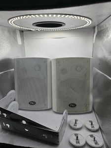 TIC WPS5-W 5" Outdoor Weather-Resistant Wifi Patio Speakers with AirPlay (pair) - Picture 1 of 7