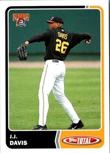 2003 Topps Total J.J. Davis #508 Pittsburgh Pirates Baseball Card - Picture 1 of 2