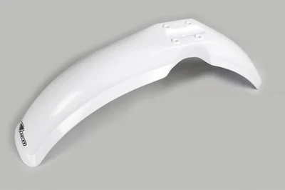 UFO Plastics Front Fender - White Motorcycle Dirt Bike YA02800046 12-130-29 - Image 1 of 4