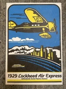 1929 Lockheed Air Express Druckguss Flugzeug Münzbank von Ertl neu in Box - Bild 1 von 7
