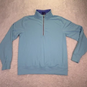 NEW B Draddy Sport Cool Colt Pullover Golf 1/4 Zip Mens Medium NWT - Picture 1 of 6