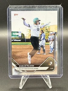 Sharlize Palacios 1st Walk-Off HR 2025 Softball AUSL Topps NOW Card 9 - Picture 1 of 2