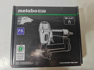 Metabo HPT Cucitrice per Pavimenti Pro-preferred Chiodatrice Pneumatica Elettrica Pavimenti N4004AB - Foto 1 di 4