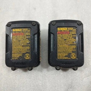 Genuine DeWalt 12v Battery (2) DCB120 Lithium 1.5 AH Tested - Strong - Picture 1 of 8