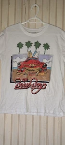 THE BEACH BOYS Ladies LRG T-Shirt Surf Retro Vintage-Style Palm Beach Cotton - Picture 1 of 5