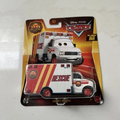 Disney Pixar Coches Carrera y Rescate Morgan Martinis Ambulancia 2025 Nuevo ENVÍO RÁPIDO Foto 1 de 4