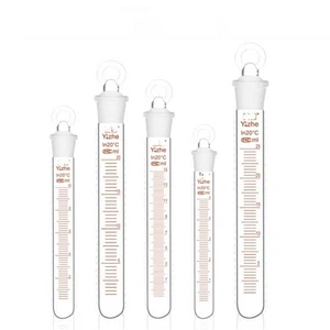 Laboratory glassware Lab Chemistry 1-100ML Bottle Round bottom flask test tube - Picture 1 of 13