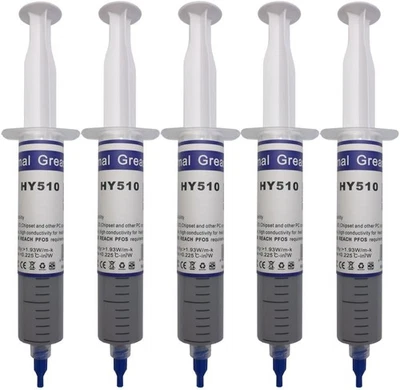 "Pasta termica reutilizable paquete de 5 7 oz/200 g jeringa grande hierba termica Foto 1 de 4