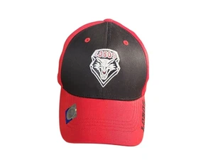 New Mexico Lobos Mütze Logo Cap rot schwarz verstellbar  - Bild 1 von 5