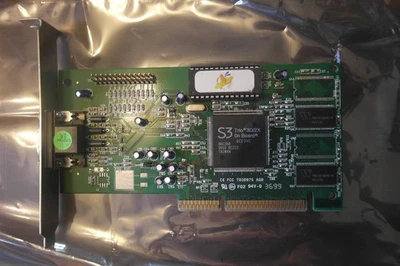 Video graphics card S3 Trio 3D/2X 86C368 4 MB 2x AGP VGA - image 1 of 4