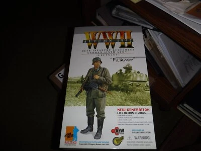 Dragón Segunda Guerra Mundial Otoño 1942 Heer Infantería Zugführer 6º Ejército Alemán "Falkner" Foto 1 de 4