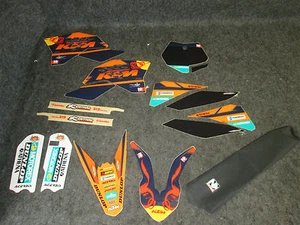 KTM SX50 2009-2013 N-STYLE Factory Team Grafik + Sitzbezug Kit GR1034 - Bild 1 von 1