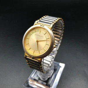 Yves Saint Laurent 4620-E62267 Quartz Unisex Watch Gold Dial Analog From Japan - Picture 1 of 9