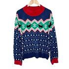 99 Jane Street Scottie Dog Holiday Christmas Sweater Women’s Size L Jeweled