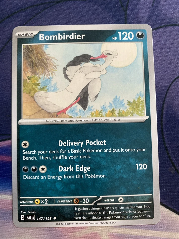 Pokemon TCG Paldea Evolved Bombirdier 147/193 - Image 1 of 1