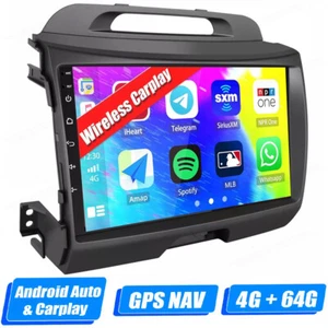 Android 13.0 For KIA Sportage 3 2010-2016 Car Radio Stereo Carplay Navi GPS 64G - Picture 1 of 10