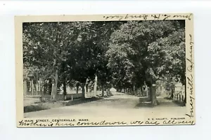 Centerville, Barnstable MA Messa antica cartolina via principale trafficata con asparagi - Foto 1 di 4