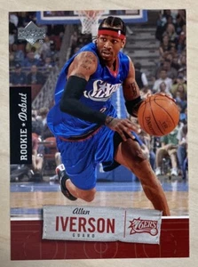 ALLEN IVERSON - 2005-06 Upper Deck Rookie Debut #69 - PHILADELPHIA 76ERS - Picture 1 of 2