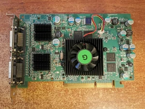 MATROX Parhelia QID-QDA8X128 AGP Quad Display Video Card - Picture 1 of 5