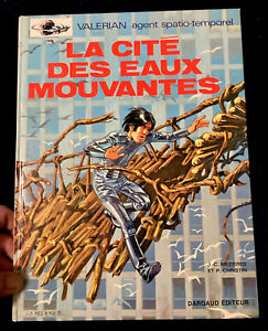 BE+ - TRES RARE EO - VALERIAN N°1 - LA CITE DES EAUX MOUVANTES  - MEZIERES 1970