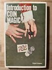 Introduction to Coin Magic By Shigeo Futagawa Hardcover with DJ Vintage 70s Rare