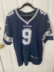 Tony Romo Dallas Cowboys NIKE ON FIELD Trikot Genäht 40 Herren Large’s - Bild 1 von 11