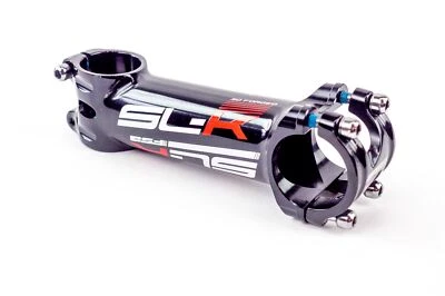 FSA SL-K Stem 1-1/8" Threadless 120mm +/-6 Deg 31.8 Black/Red 148g Alloy - Image 1 of 2