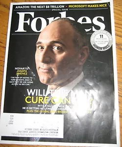 FORBES MAGAZINE MAY 26, 2014 JOSEPH JIMENEZ OF NOVARTIS ON THE COVER - Foto 1 di 3