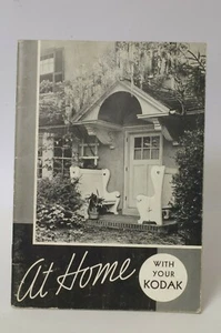 F66583~ AT HOME WITH YOUR KODAK – 1936 Publication, 32 Pages - Picture 1 of 3