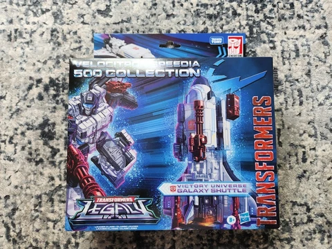 Transformers Legacy Velocitron Speedia 500 Victory Universe Galaxy Shuttle - New Cover