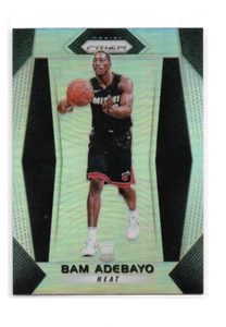 2017-18 Panini Prizm Bam Adebayo #51 Silver Prizm Rookie Card RC Miami Heat - Picture 1 of 2