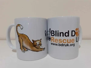 Blind Dog Rescue UK Blind Cat Mug - Picture 1 of 1