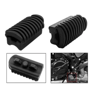 2PCS Motorcycle Front Footpeg Rubber Cover Footrest For BMW F800GS 2013-2017 - Picture 1 of 9