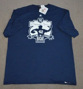 Nueva con etiquetas Camisa Majestuosa Mariano Rivera 602 Saves All Time Leader New York Yankees XL - Imagen 1 de 6