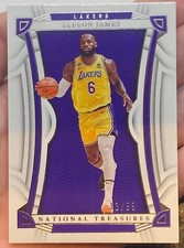 2022-23 Panini National Treasures Lebron James 13/99 LA Lakers