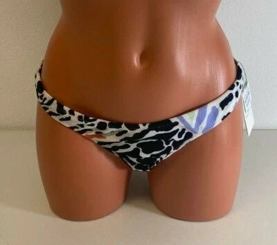 Volcom Womens Are Zoo Ready Hipster Bikini Bottoms Multi Size Large - - Image 1 of 4