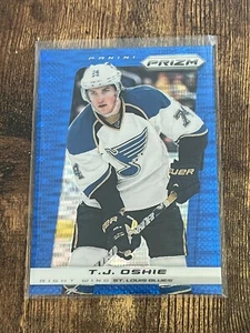 2013-14 Panini Prizm Prizms Blue Pulsar #180 T.J. Oshie - Picture 1 of 1