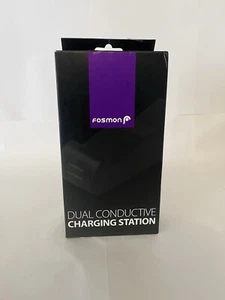 Fosmon Dual Conductive Charging Station For Xbox X and S Controllers - Picture 1 of 5