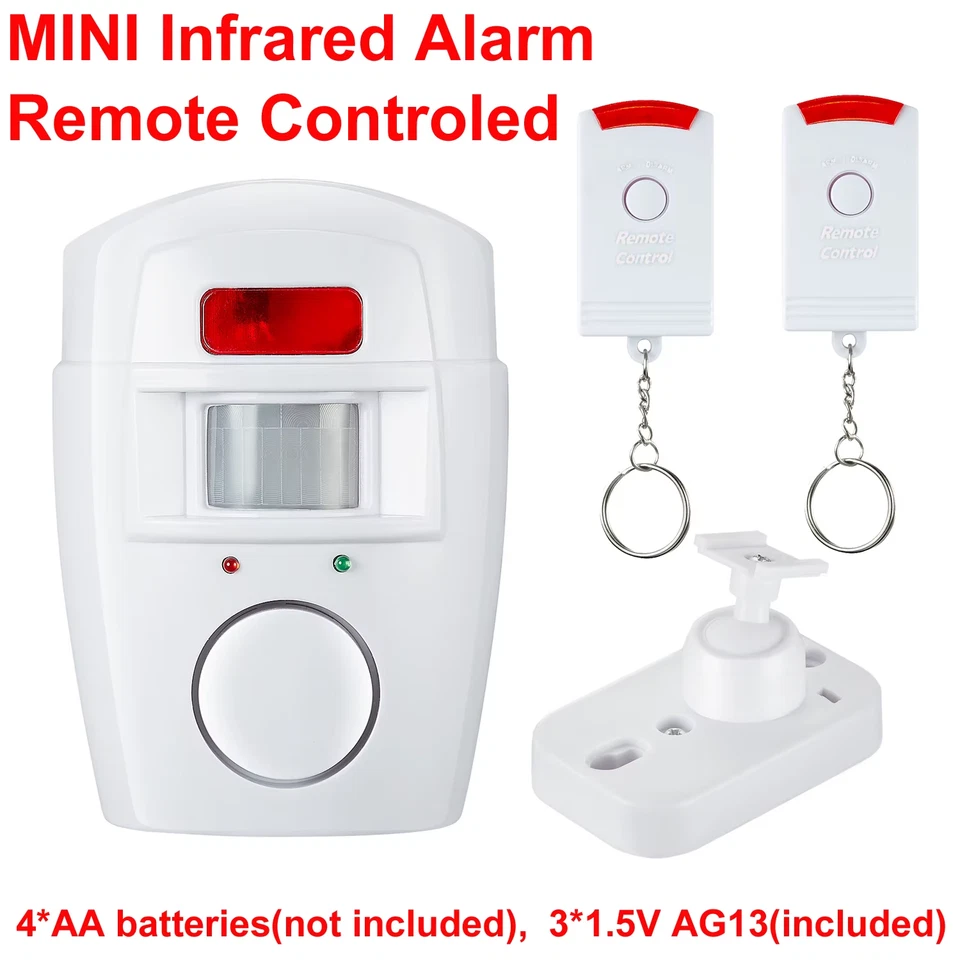 Home Smart Wireless Home Security PIR Alert Infrared Sensor Alarm System Anti-Th - Image 1 of 4