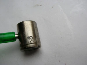 Sechskant Nuss 1/4" Steckschlüsseleinsatz Stecknuss 6 Kant Einsatz 12mm - Bild 1 von 3