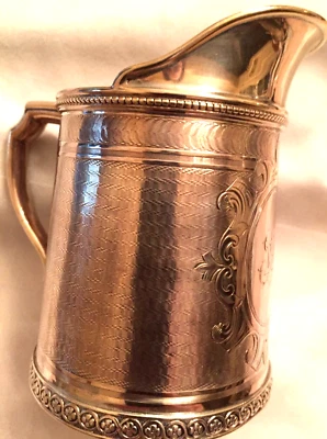 ANTIGUA JARRA RARA TIFFANY&CO G&W 550 BROADWAY UNION SQ CREMA ESTERLINA 1847-1850 Foto 1 de 4